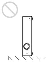 SONY VPL-CS5 - Unidad en posicion vertical - 1