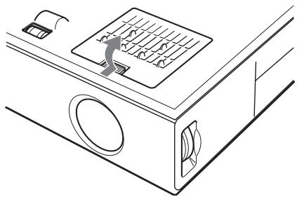 SONY VPL-CS5 - Limpieza del filtró de aire - 2