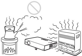 SONY VPL-CS5 - Highly heated and humid - 1