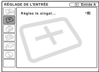 SONY VPL-CS5 - Menu réglage de l'entrée - 2