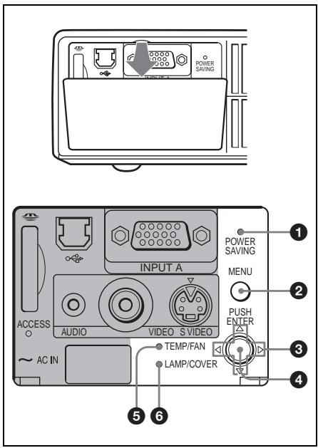 SONY VPL-CS5 - Panel de control - 1