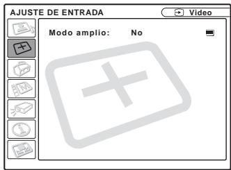 SONY VPL-CS5 - Cuando se introduce la seals de video - 1