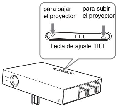 SONY VPL-CS5 - Pulse la tecla I/ 山 - 2