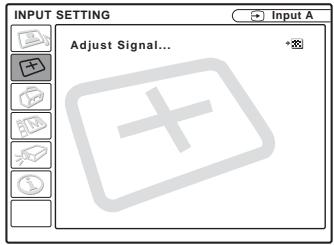 SONY VPL-CS5 - When the RGB signal is input - 1