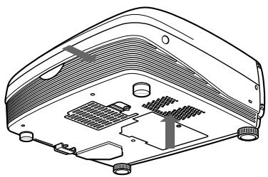 SONY VPL-PX10 - Entretien des orifices de ventilation - 1