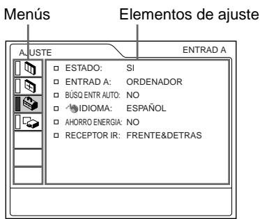 SONY VPL-PX10 - Para selectionar el idiomaempleo en el menu, consulte la page 21 (ES). - 2