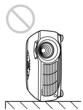 SONY VPL-PX10 - Toppling the unit - 2