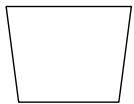 SONY VPL-PX10 - When the upper edge is longer than the base edge as shown in the figure below: - 1