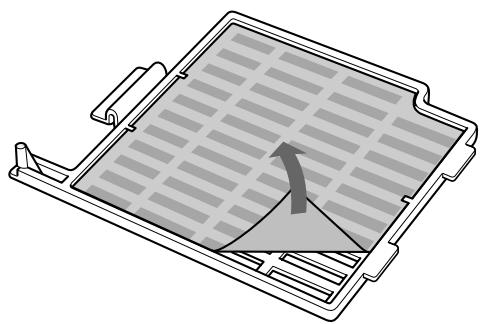 SONY VPL-PX10 - The air filter should be cleaned every 300 hours. - 2