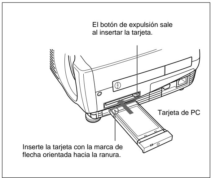 SONY VPL-PX10 - Instalación de una tarjeta de PC - 1