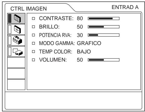 SONY VPL-PX10 - Menu CTRL IMAGEN - 2