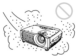 SONY VPL-PX10 - Polvo excessivo - 1