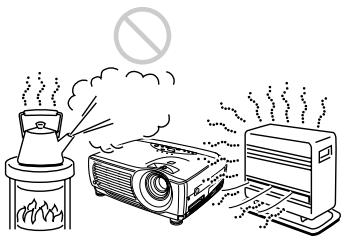 SONY VPL-PX10 - Highly heated and humid - 1