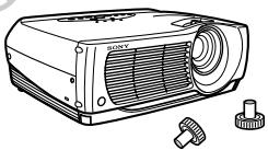 SONY VPL-PX10 - Removing the adjusters - 2