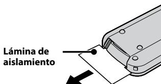 Lámina de aislamiento