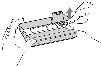 SONY CSS-HD2 - Detaching the station plate - 1