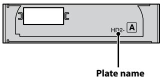 HD2- A Plate name