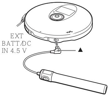 EXT BATT/DC IN 4.5 V