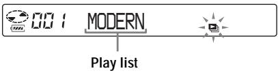 001 MODERN Play list