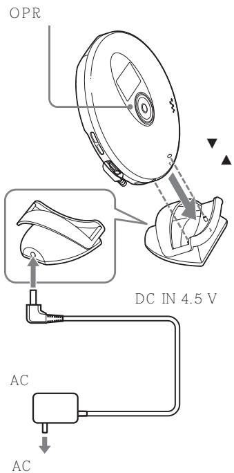 OPR DC IN 4.5 V AC AC
