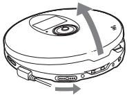 SONY D-NE800LS - Insert a CD. - 1