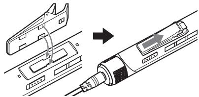 SONY D-NE900LS - To use the clip on the remote control - 2