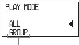 SONY D-NE900LS - Selecting playback options on the CD player - 1