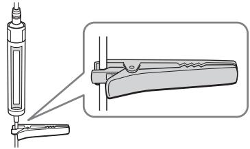 SONY D-NE900LS - To use the clip on the remote control - 3