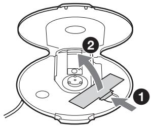 SONY D-NE900LS - Using the rechargeable battery - 1