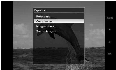 SONY DPF-D70 - Exportation d'une image - 1