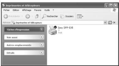 SONY DPP-EX5 - Pour vérifier l'installation - 1