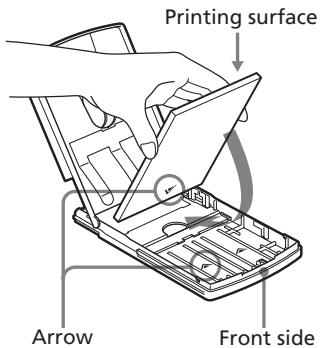 SONY DPP-EX5 - Inserting the print paper - 4
