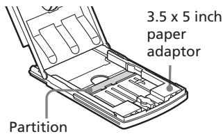 SONY DPP-EX5 - Inserting the print paper - 2