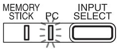 SONY DPP-EX5 - When you connect a computer that is already powered on to the USB connector of the printer - 1