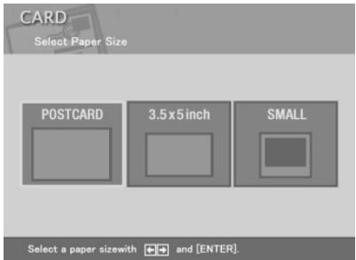 SONY DPP-EX5 - Making a card - 2