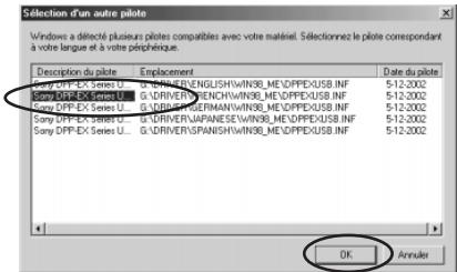 SONY DPP-EX5 - Si vous utilisez Windows Me - 2