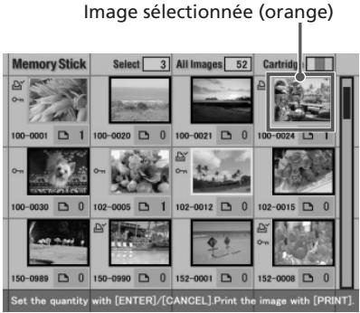 SONY DPP-EX5 - Pour imprimer plusieurs images à la fois - 1