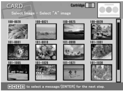 SONY DPP-EX5 - Appuyez sur ENTER. - 2