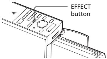 SONY DPP-EX5 - What you can do with the EFFECT menu - 1