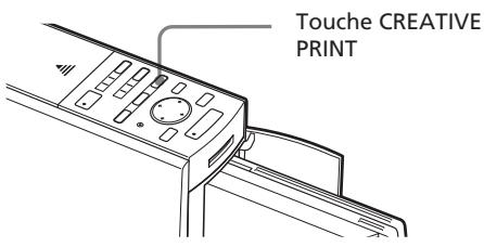 SONY DPP-EX5 - Fonctions du menu CREATIVE PRINT - 1