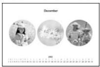 SONY DPP-EX5 - Making a calendar - 1