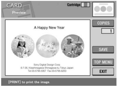 SONY DPP-EX5 - Création d'impressions diverses (CREATIVE PRINT) - 2