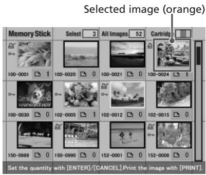 SONY DPP-EX5 - Printing multiple images - 2
