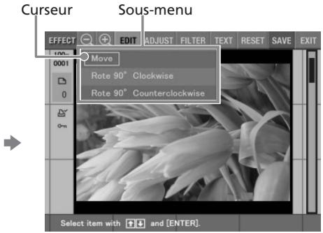 SONY DPP-EX5 - Fonctions du menu EFFECT - 3