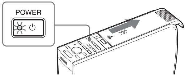 SONY DPP-EX5 - Loading the print cartridge - 1