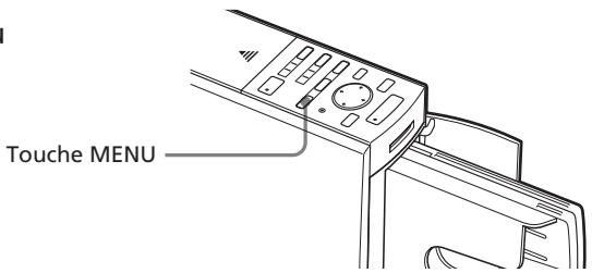SONY DPP-EX5 - Fonctions du MENU - 1