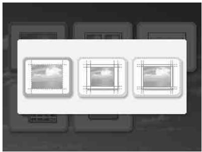 SONY DPP-FP65 - Réglage de la surface d'impression (Impressions avec ou sans marge) - 1