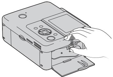 SONY DPP-FP75 - Réglage du ruban encreur - 2