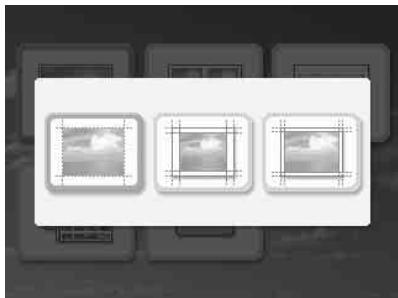 SONY DPP-FP75 - Réglage de la surface d'impression (Impressions avec ou sans marge) - 1
