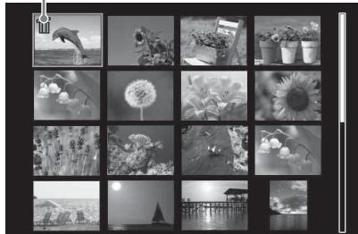 SONY DPP-FP85 - Suppression d'images sélectionnées - 1